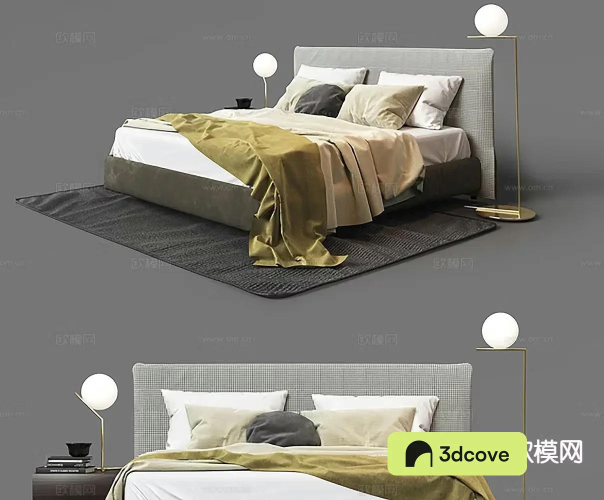 Italian double bed