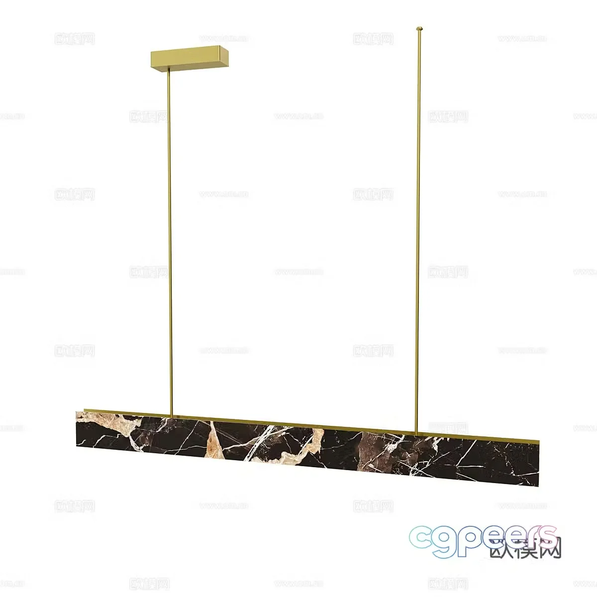 Modern simple chandeliers light luxury chandeliers dining chandeliers living room chandeliers 3D model