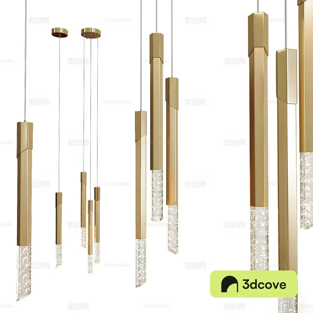 Modern light luxury decorative chandeliers
