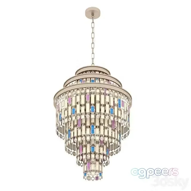 3ds Max Free – Chandelier MW-Light Morocco 185010809