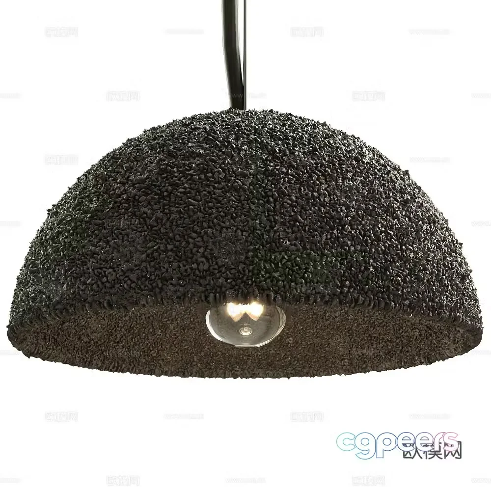 Modern Italian decorative chandelier 3d model