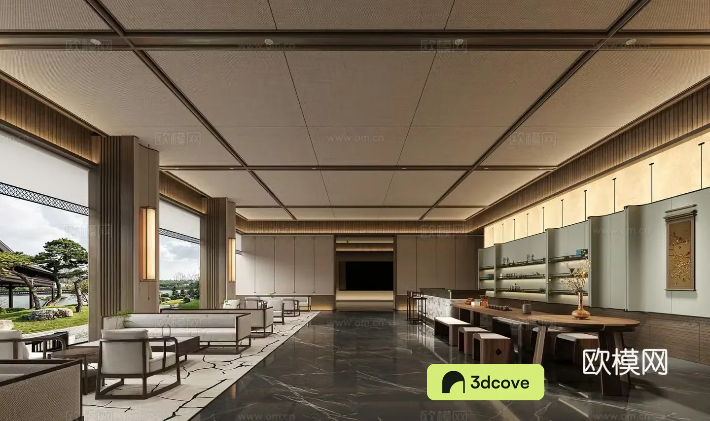New Chinese sales office negotiation area
