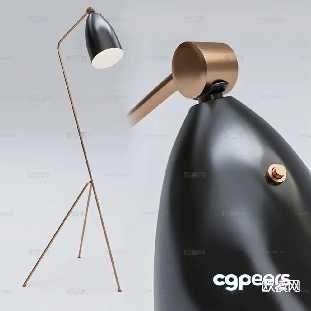 Floor lamp 3d model