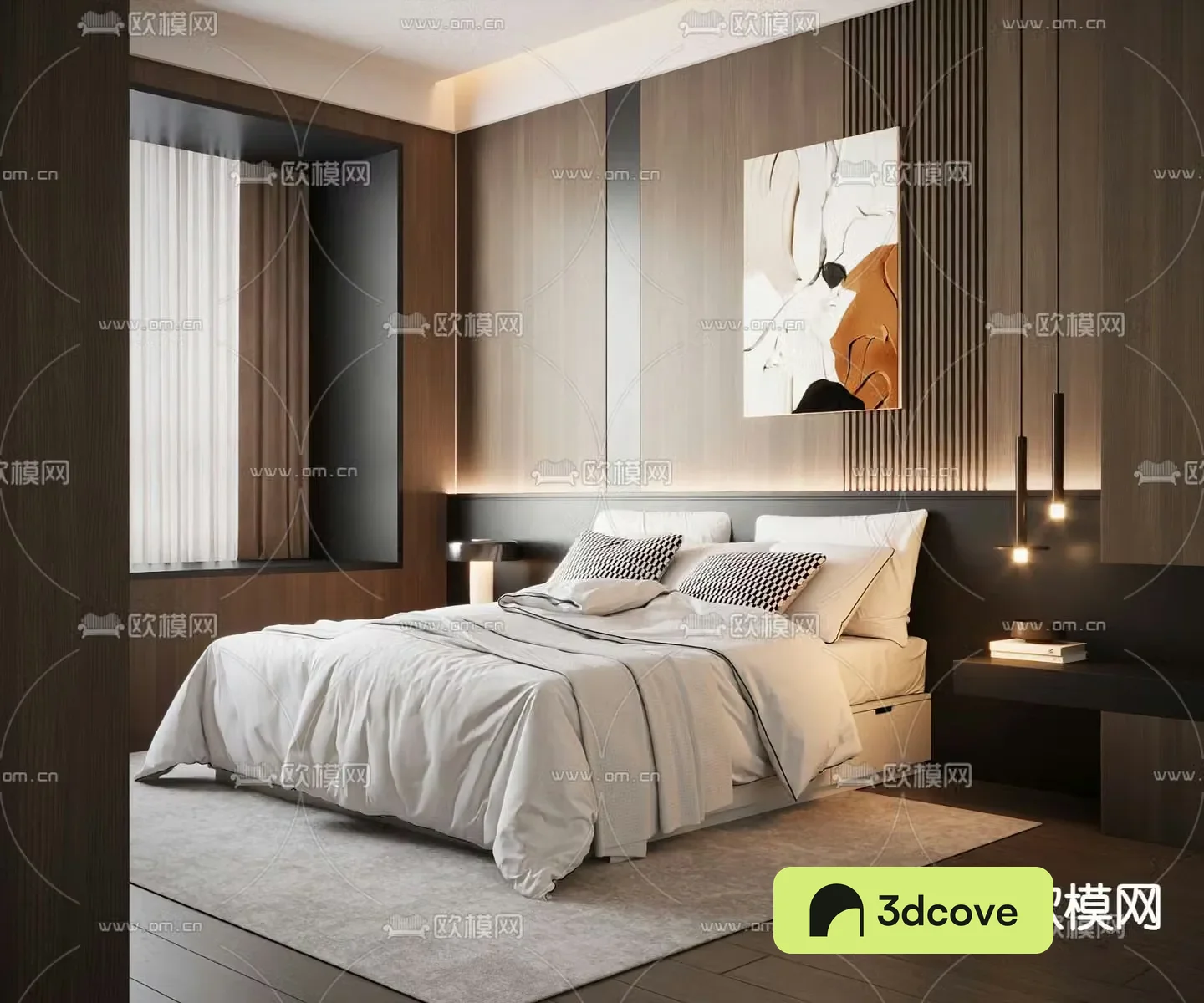Italian double bed