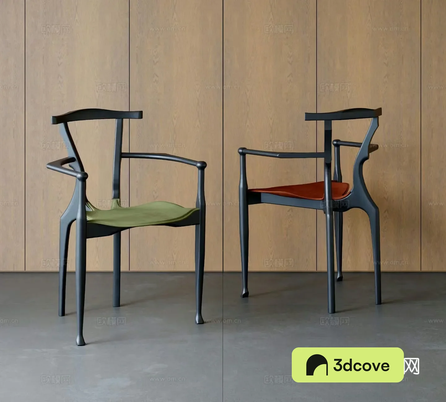Medieval style chair dining chair