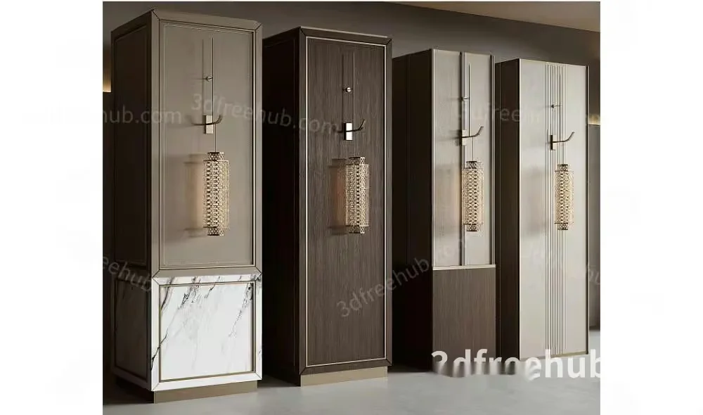 Modern Light Fixtures 3D Model – 20466 – VRAY Render