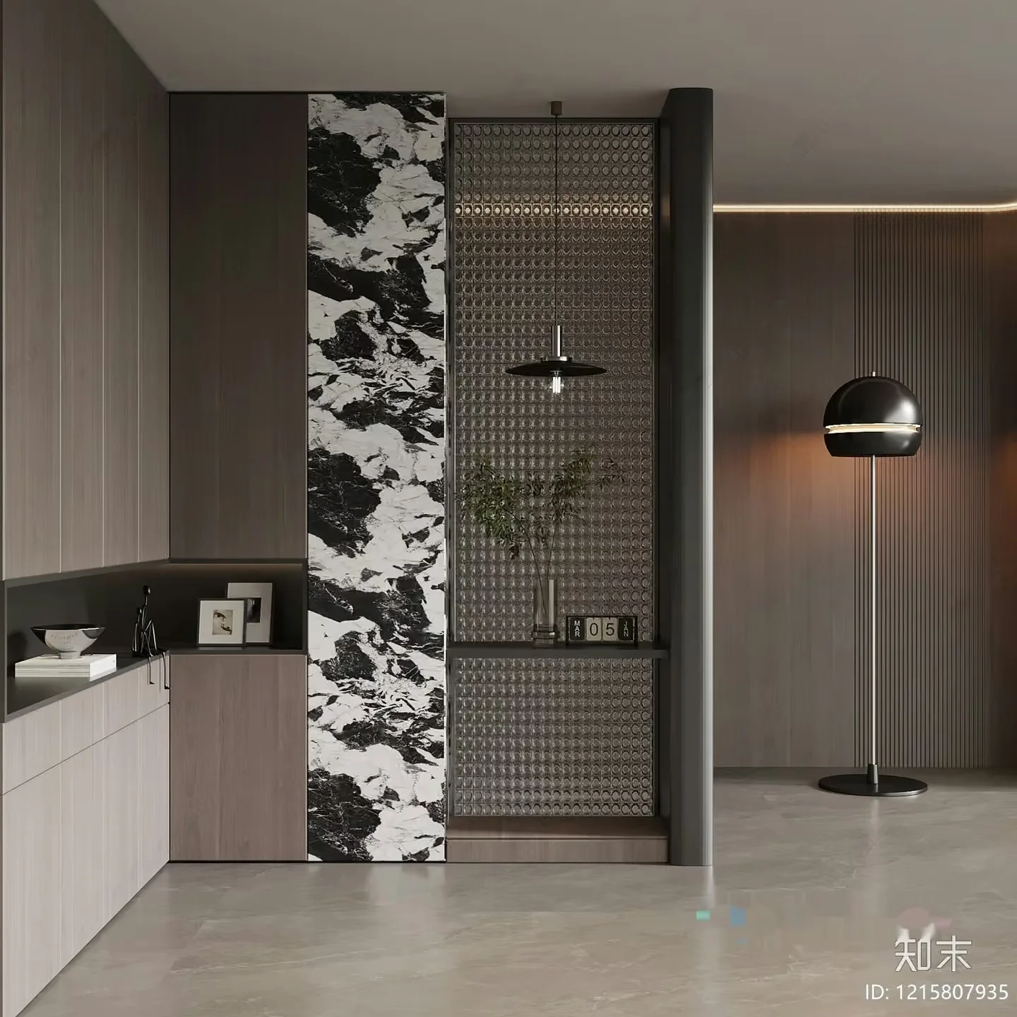 Modern Living Room 3D Model – 11616 – VRAY Render