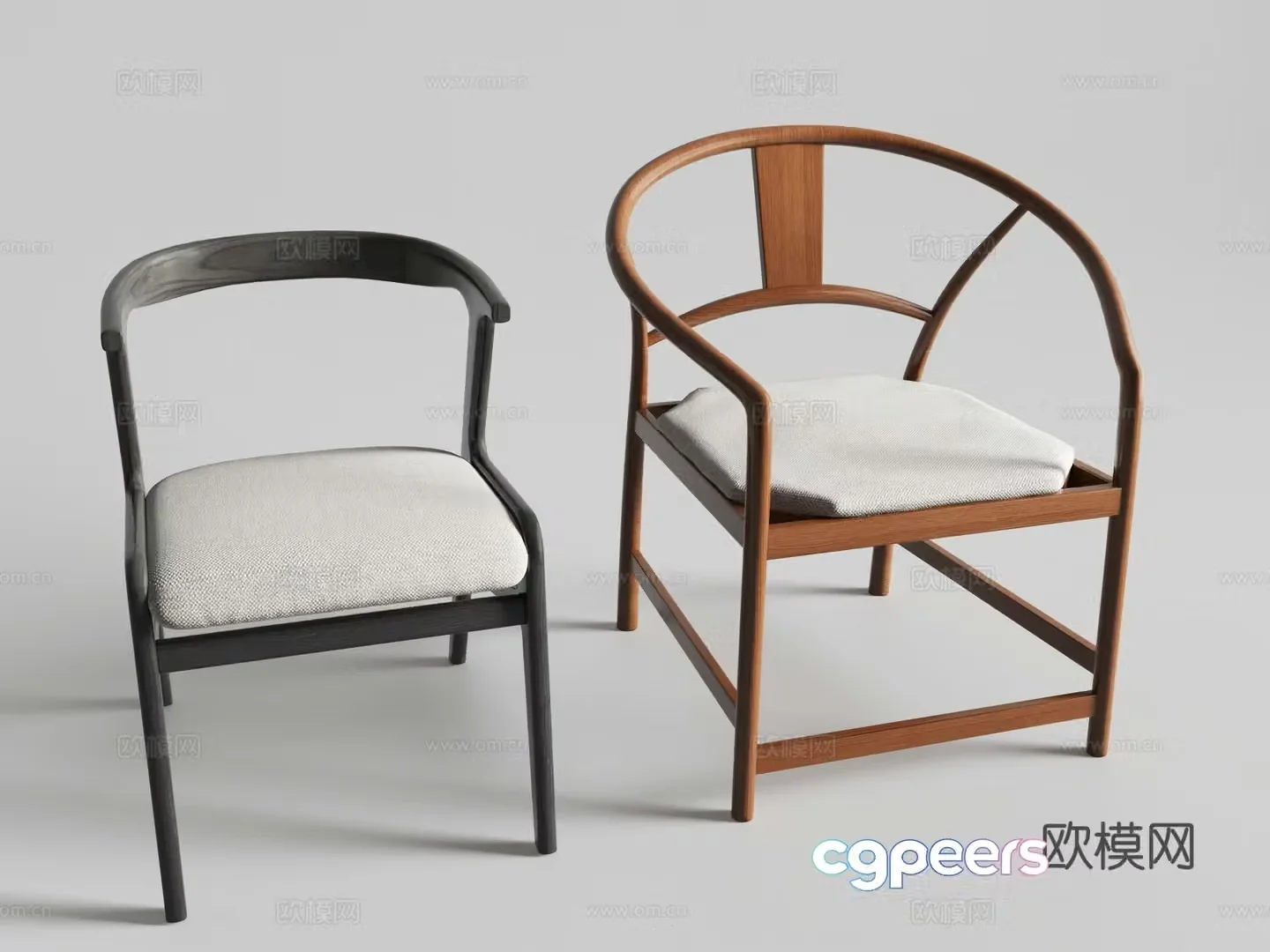 New Chinese chair 3d model