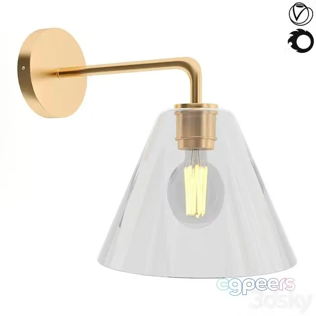 3ds Max Free – Sculptural Glass Cone