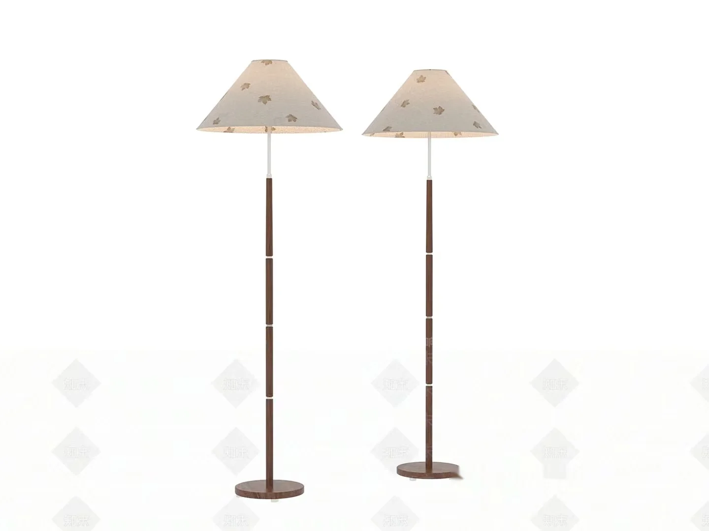 Modern Floor Lamps 3D Model – 1773 – VRAY Render