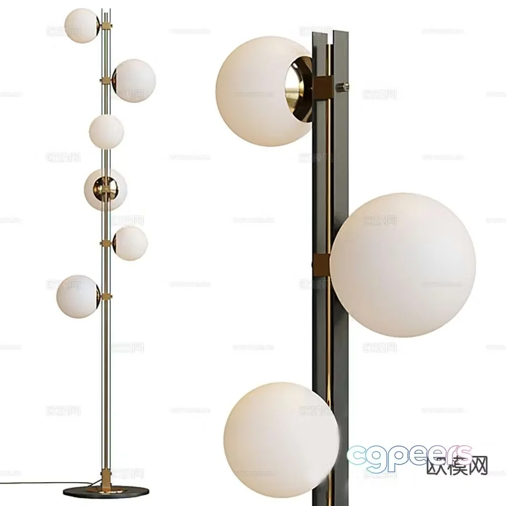 Lamps lighting decorative lamp art lamp floor lamp 3d model