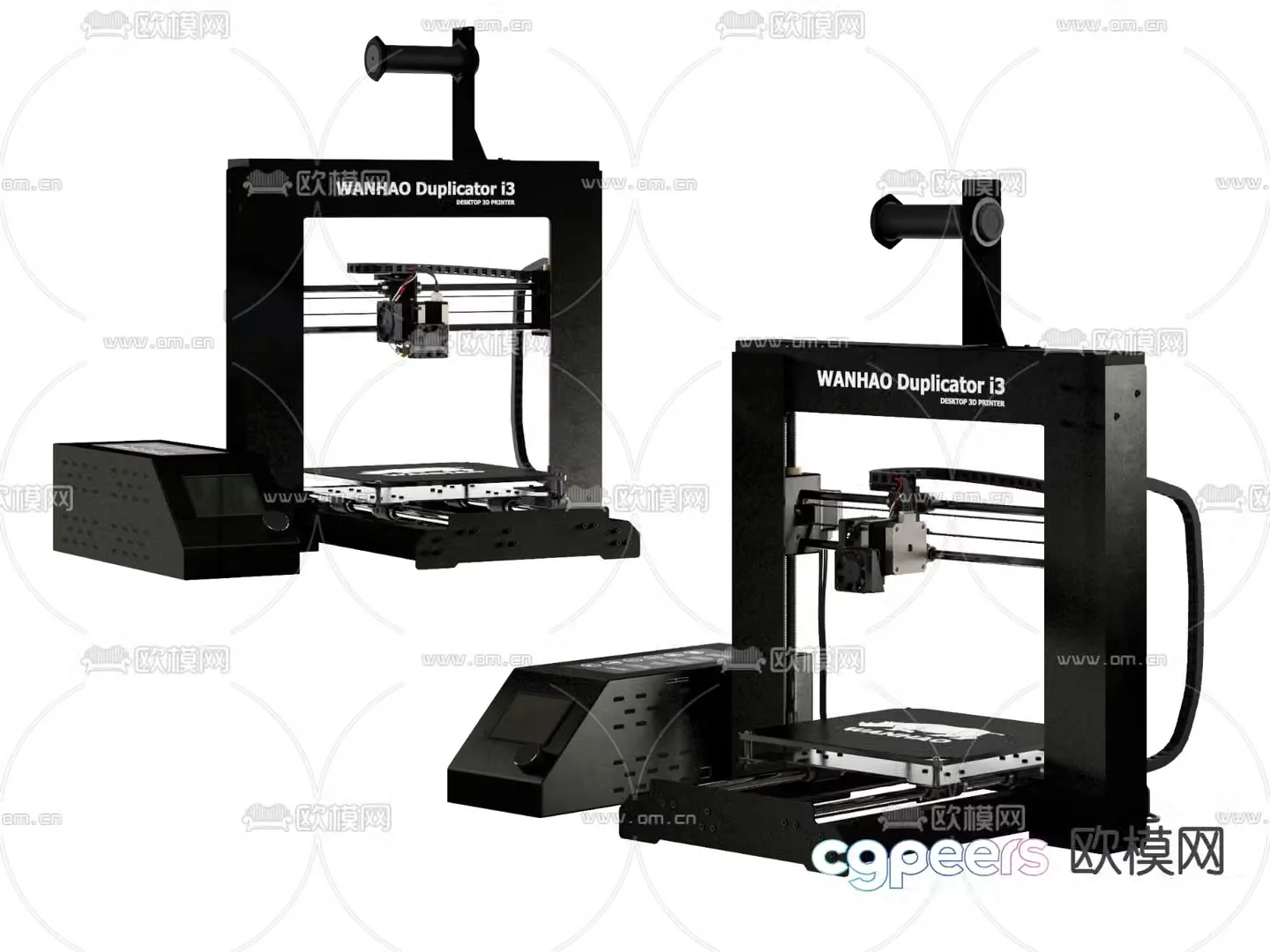 printer copier 3d model
