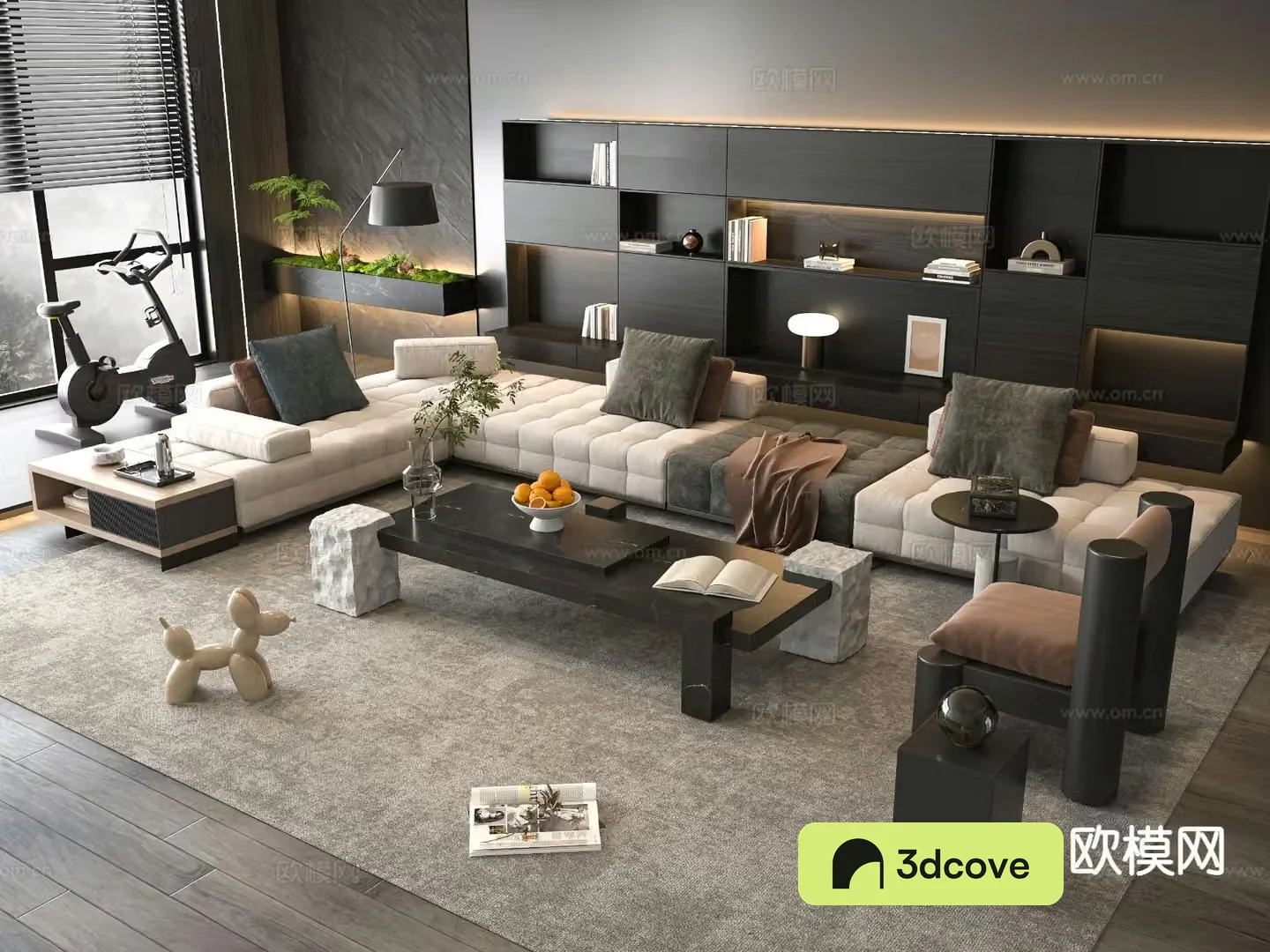 Italian sectional sofa