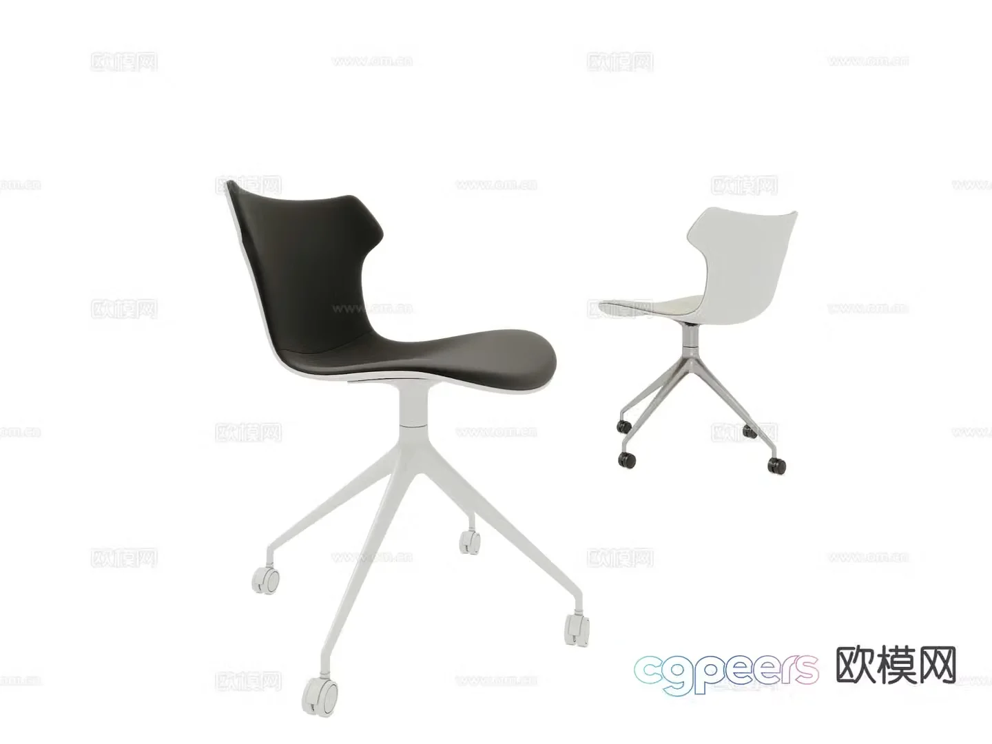 Modern office chair 3d model