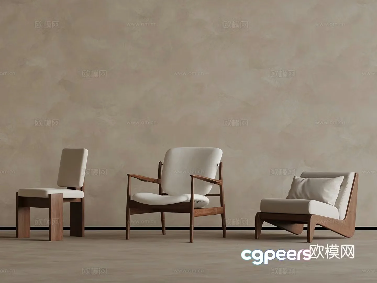 Leisure chair ancient leisure chair 3d model