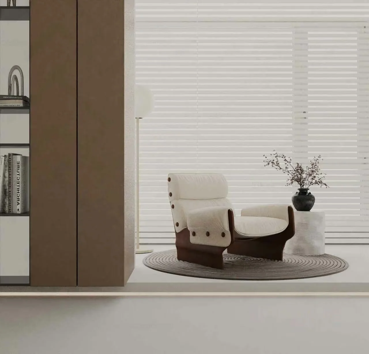 Modern Living Room 3D Model – 17933 – VRAY Render