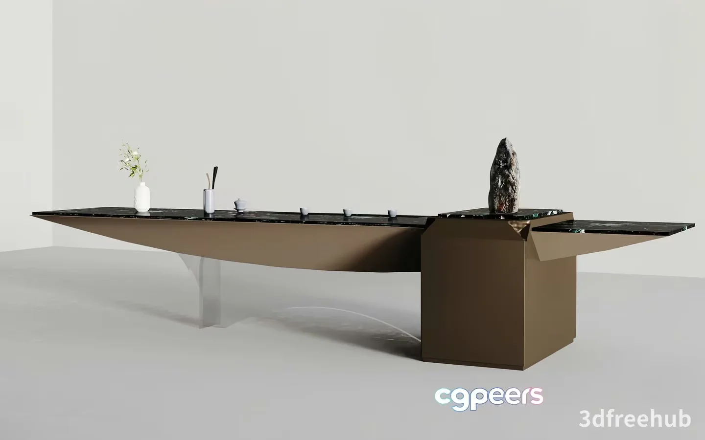 Modern Minimalist Table 3D Model – 14112 – VRAY Render