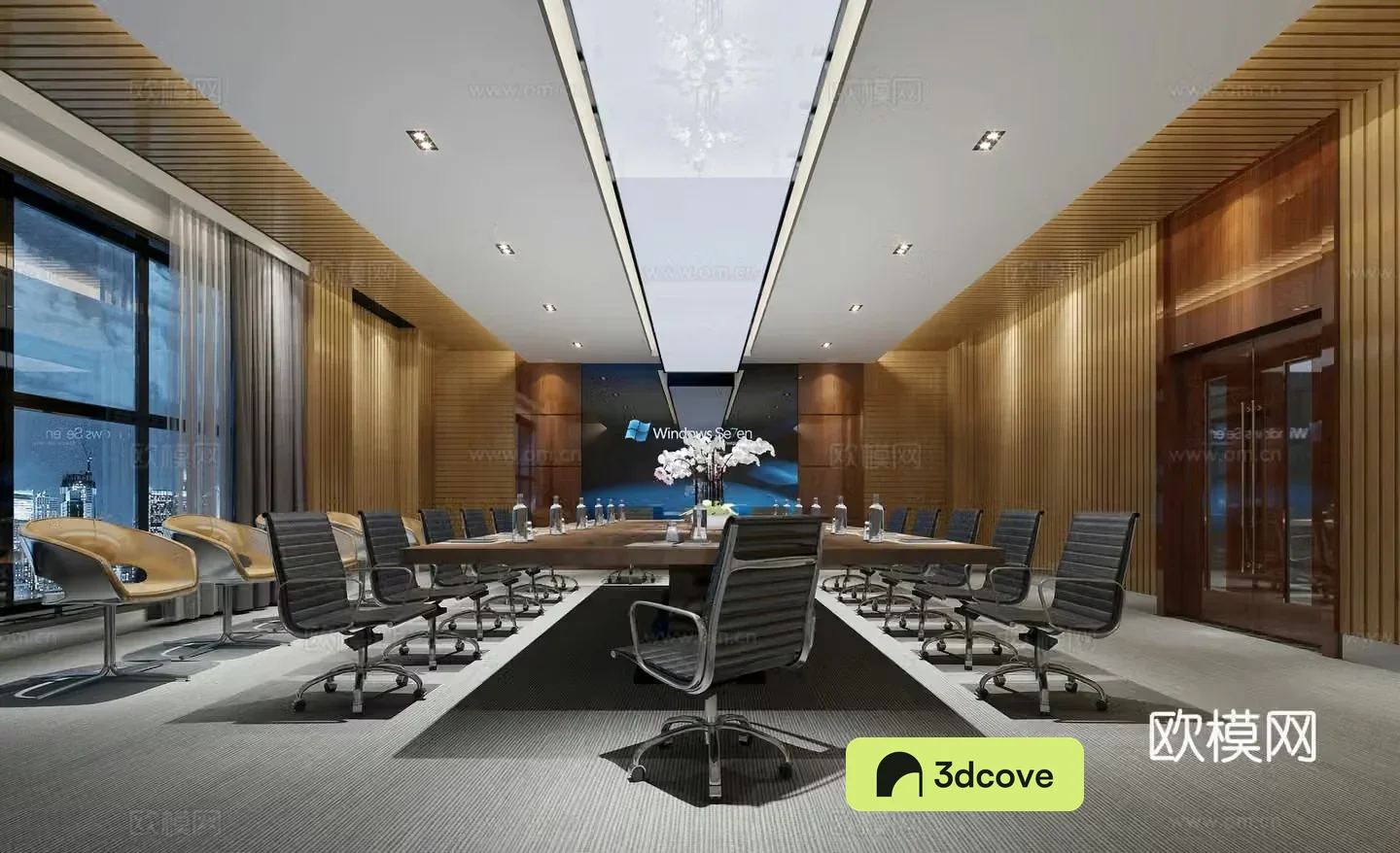 Modern conference room