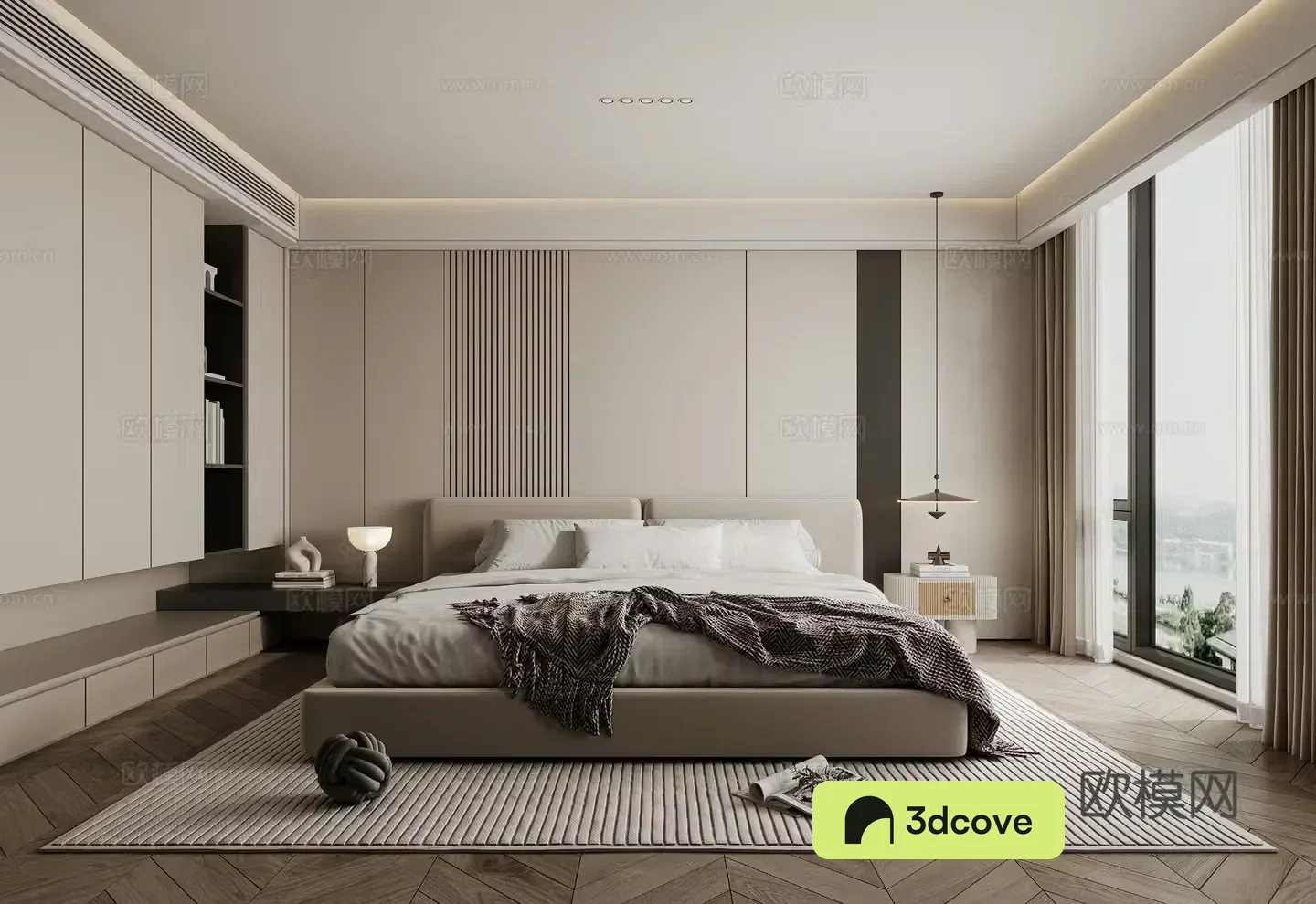 Modern bedroom