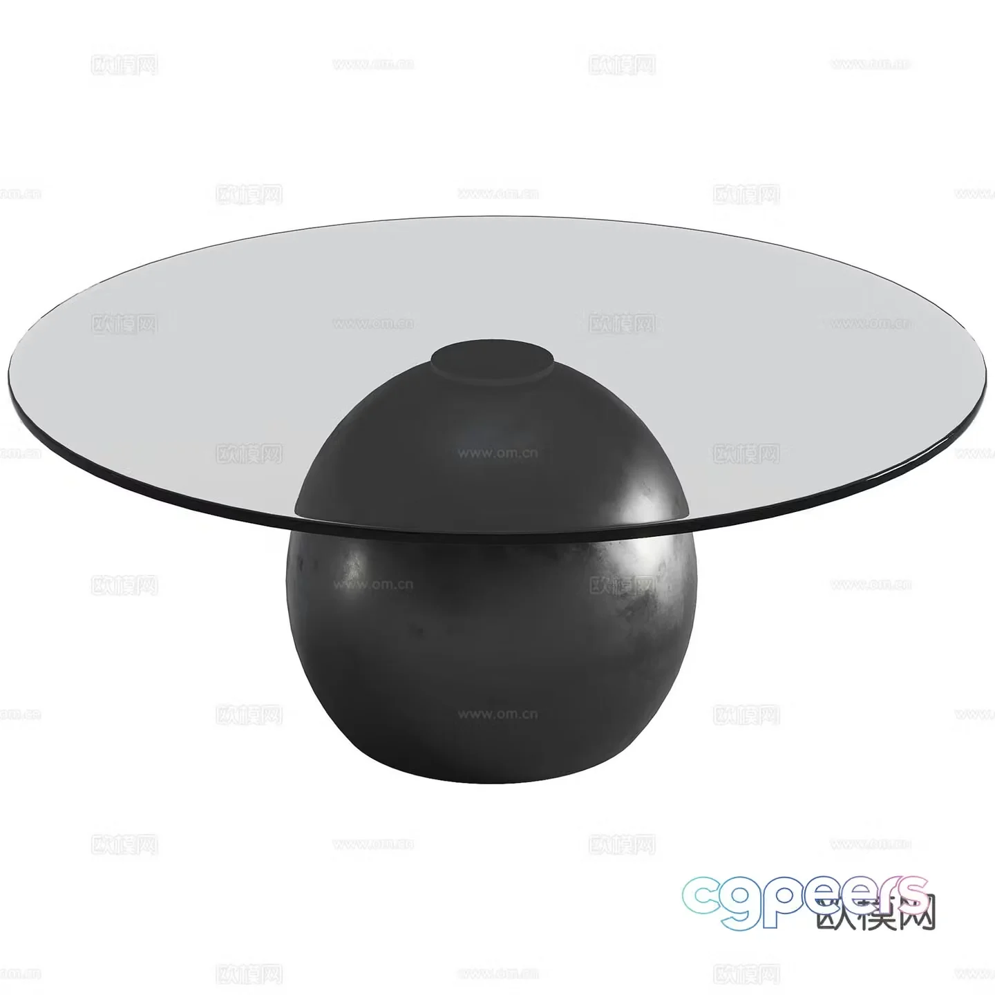 Modern living room sofa coffee table 3d model