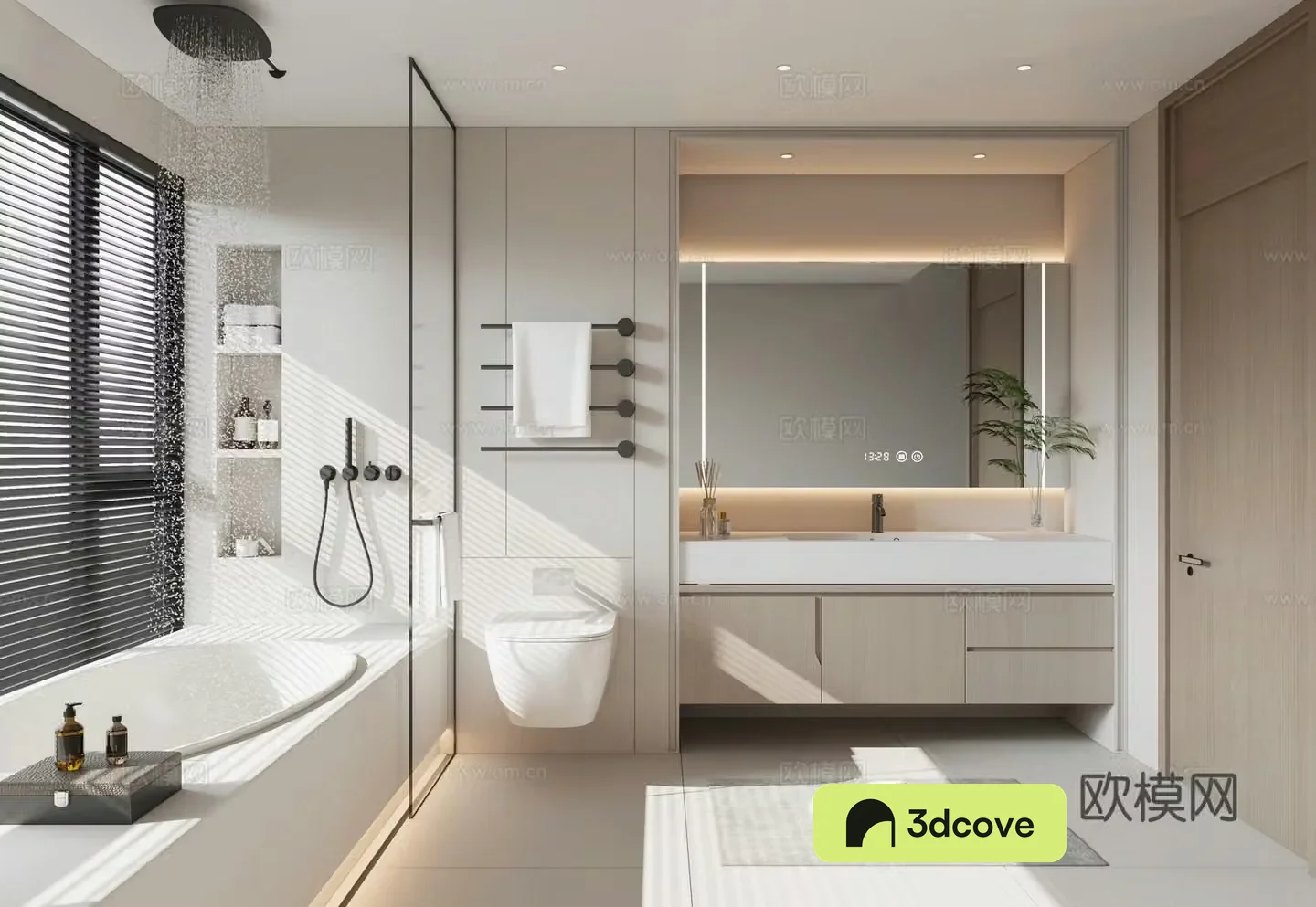 Modern bathroom