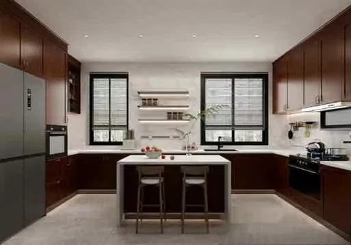Modern Kitchen 3D Model – 19763 – VRAY Render