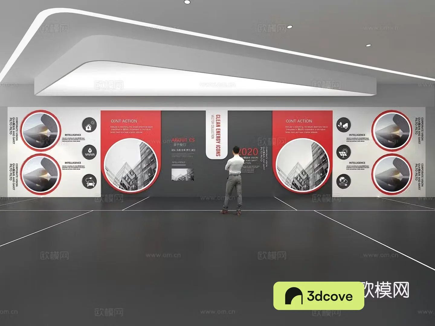 Cultural wall Corporate culture wall Education Theme wall Exhibition hall Campus culture Corridor