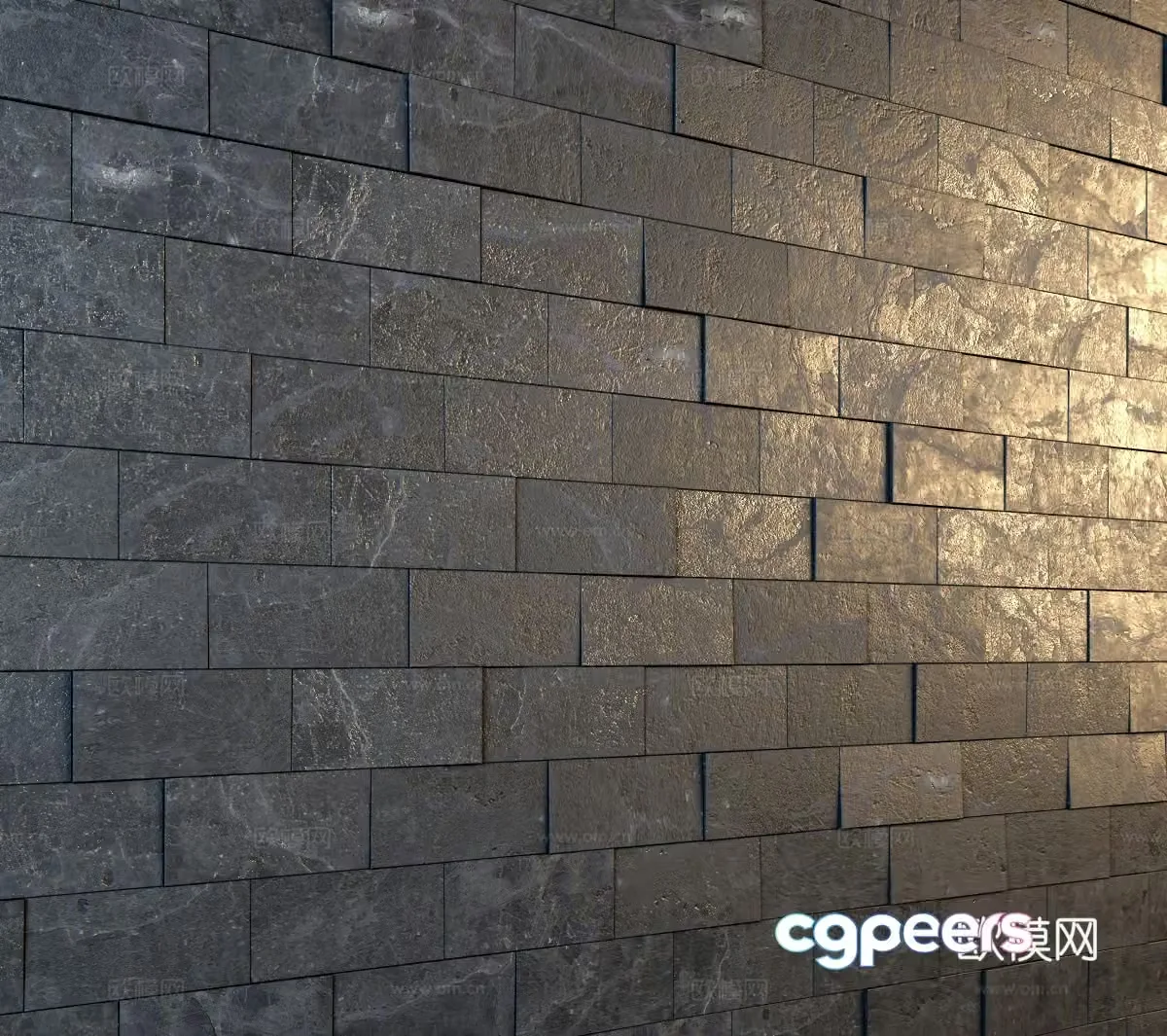 Cultural brick wall retro wall tiles old wall brick wall model wall 3d model