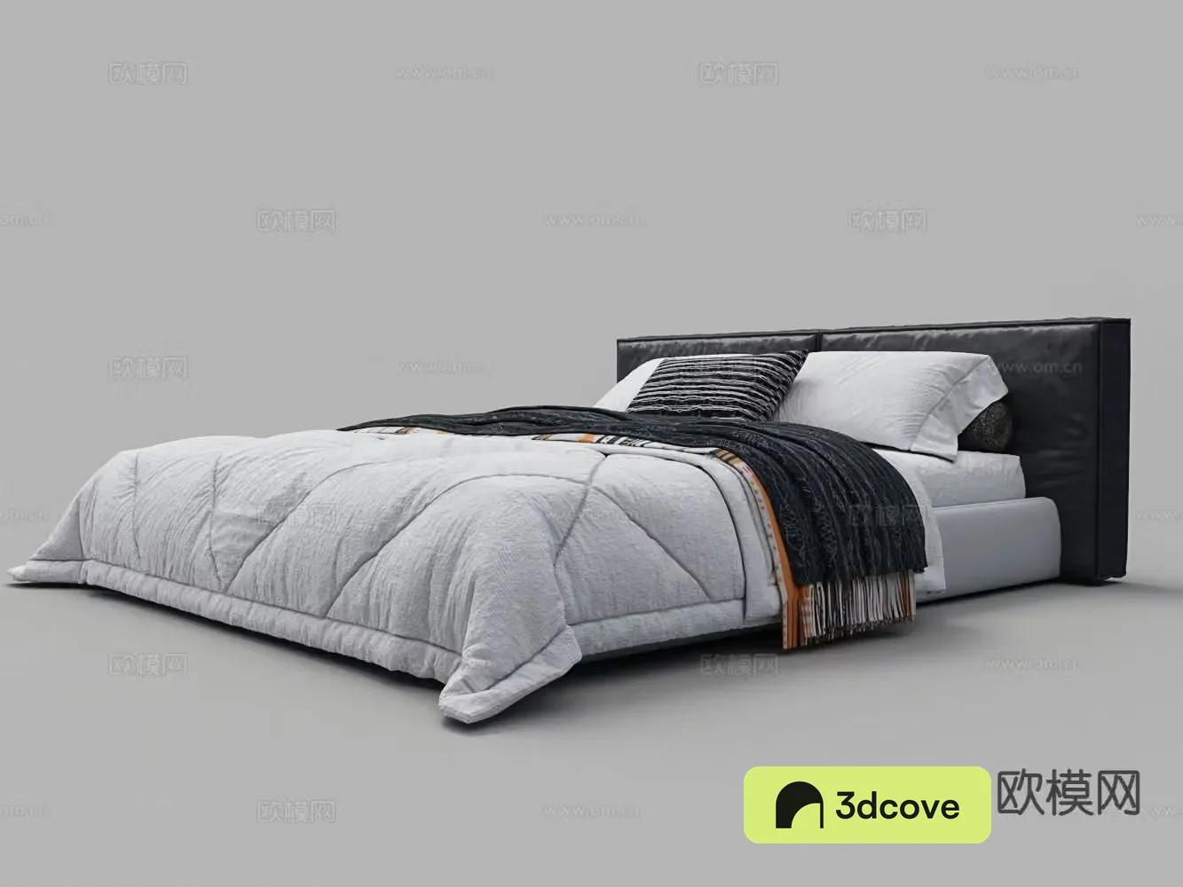 Modern double bed