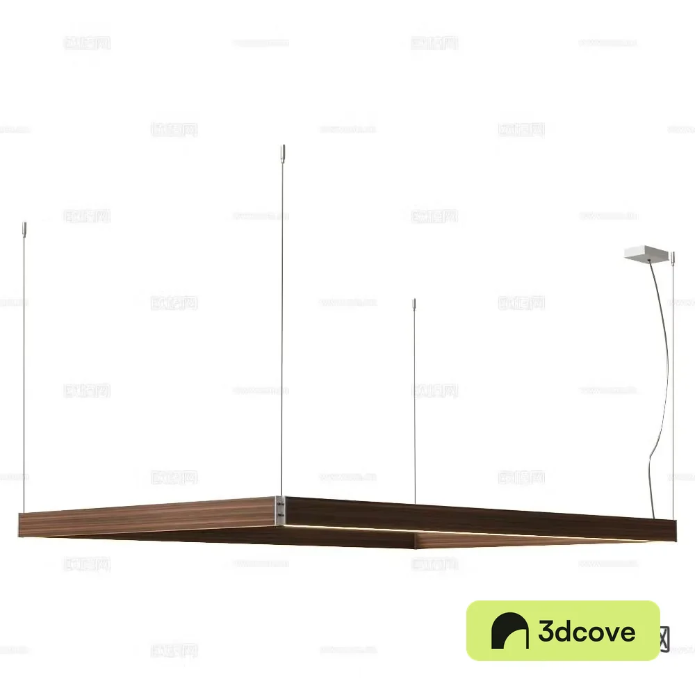 Minimalist chandelier square chandelier