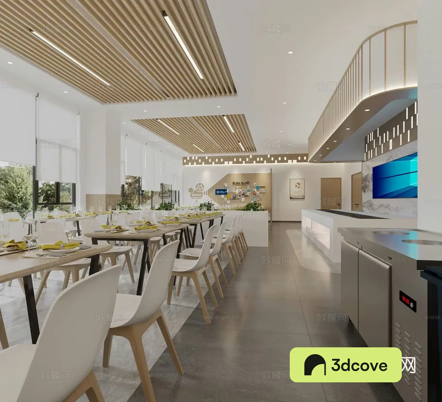 Modern restaurant