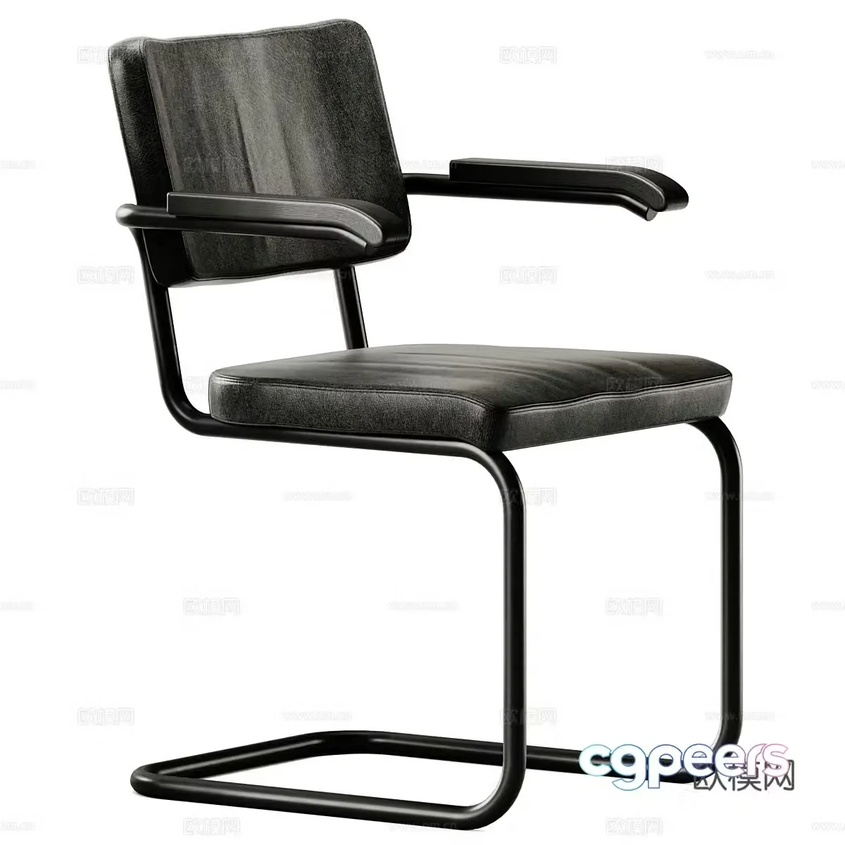 Modern Thonet Chair 3d Model