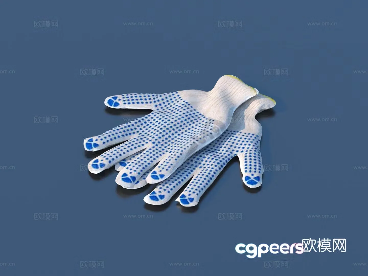 Gloves Hardware Tools 3D Model