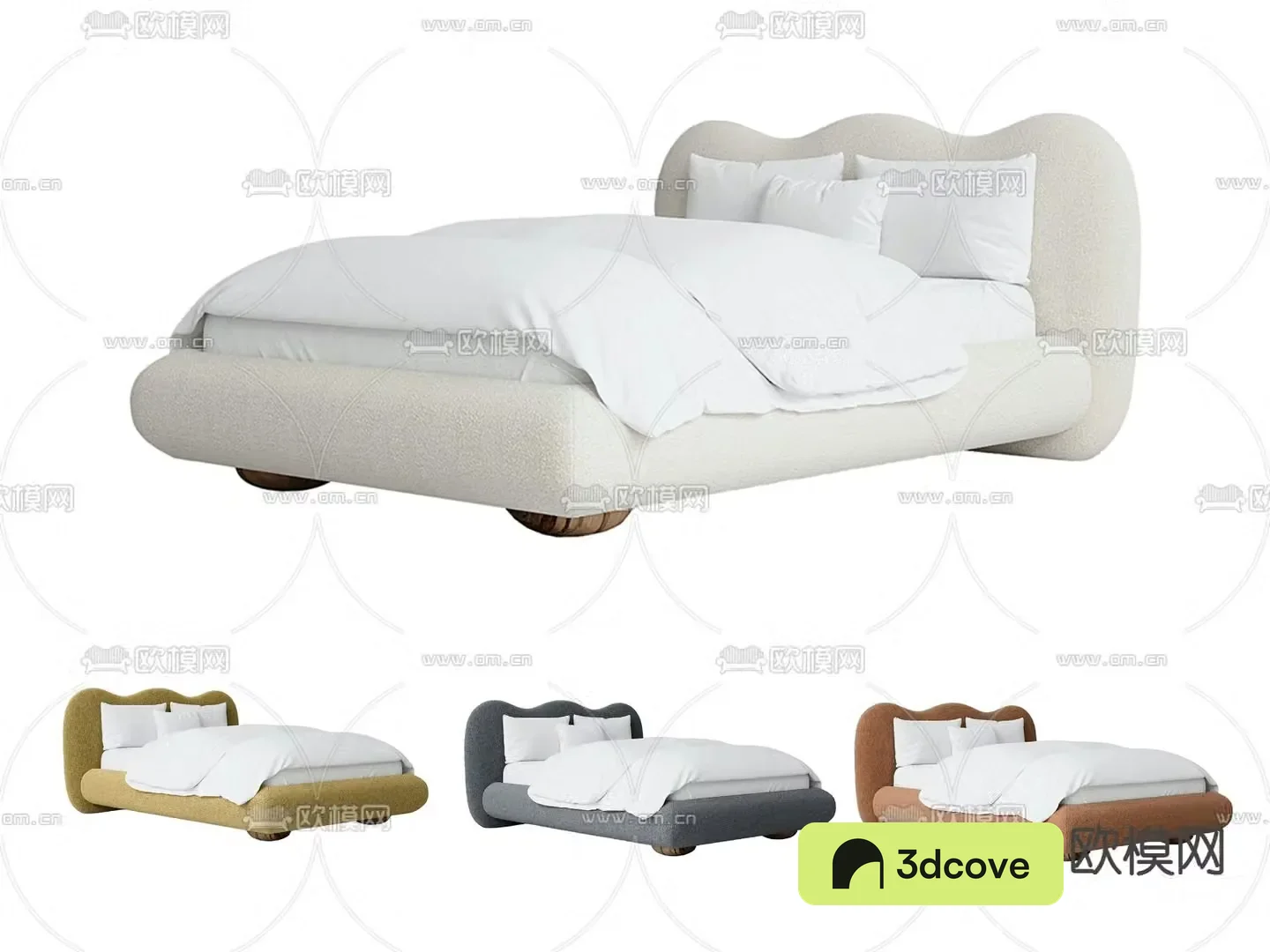 Cream style children’s bed