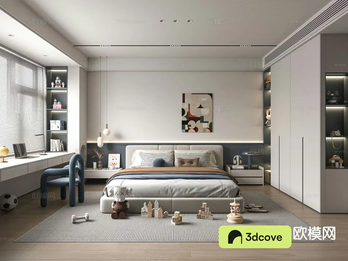 Modern boy room children’s room