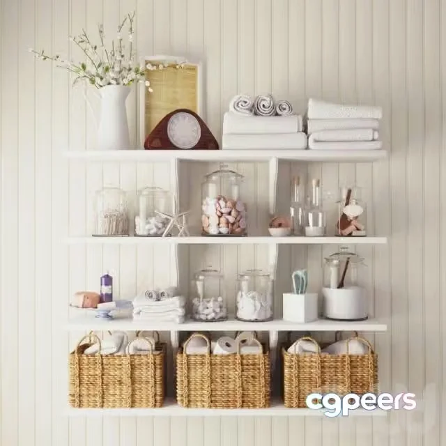 3ds Max Free – BATHROOM SET_01