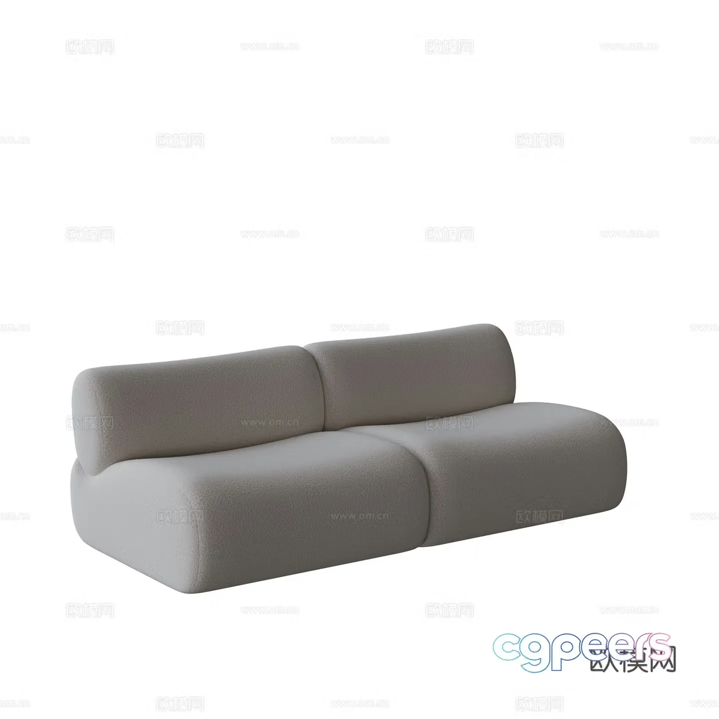 Modern sofa 3d model