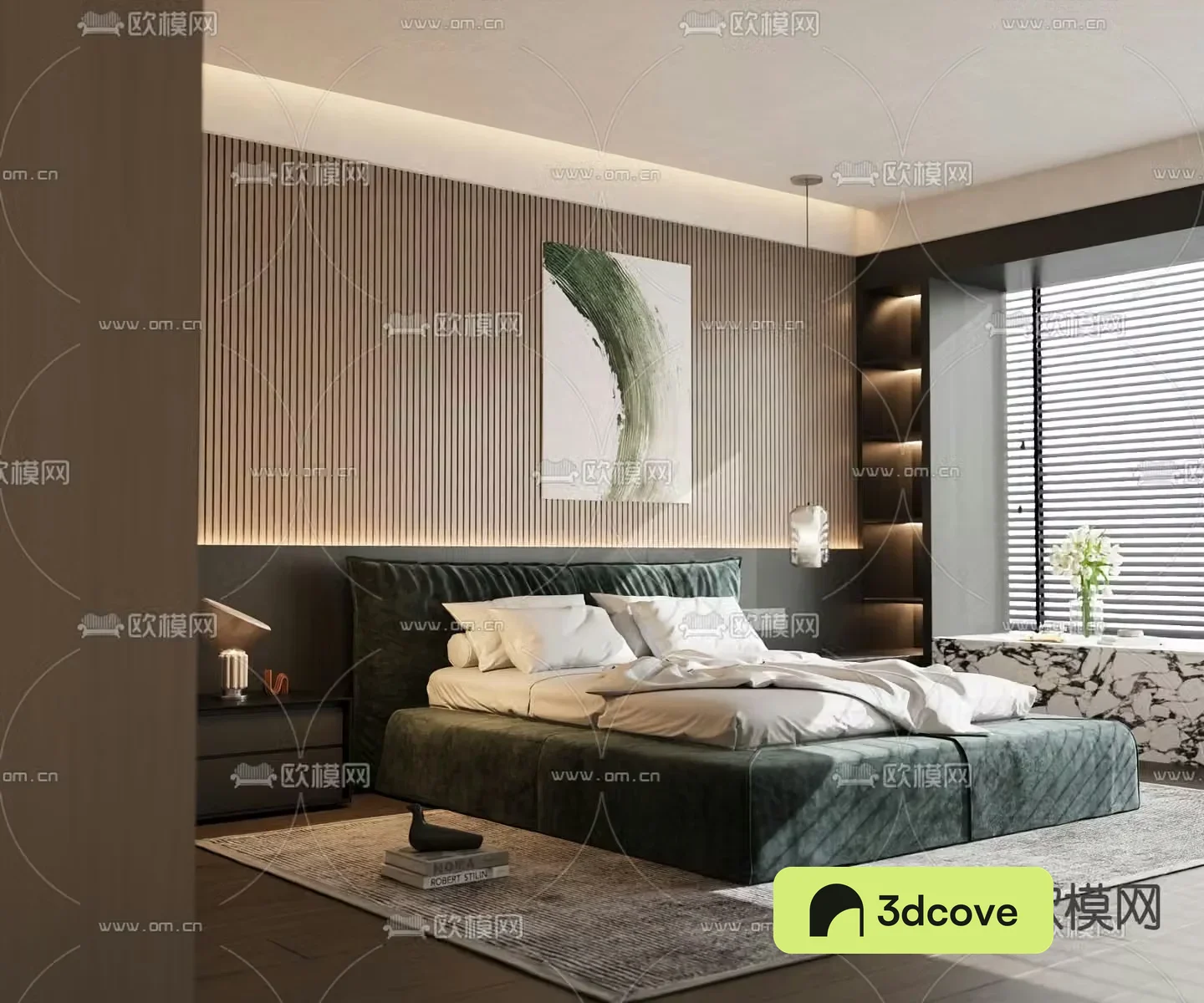 Italian double bed