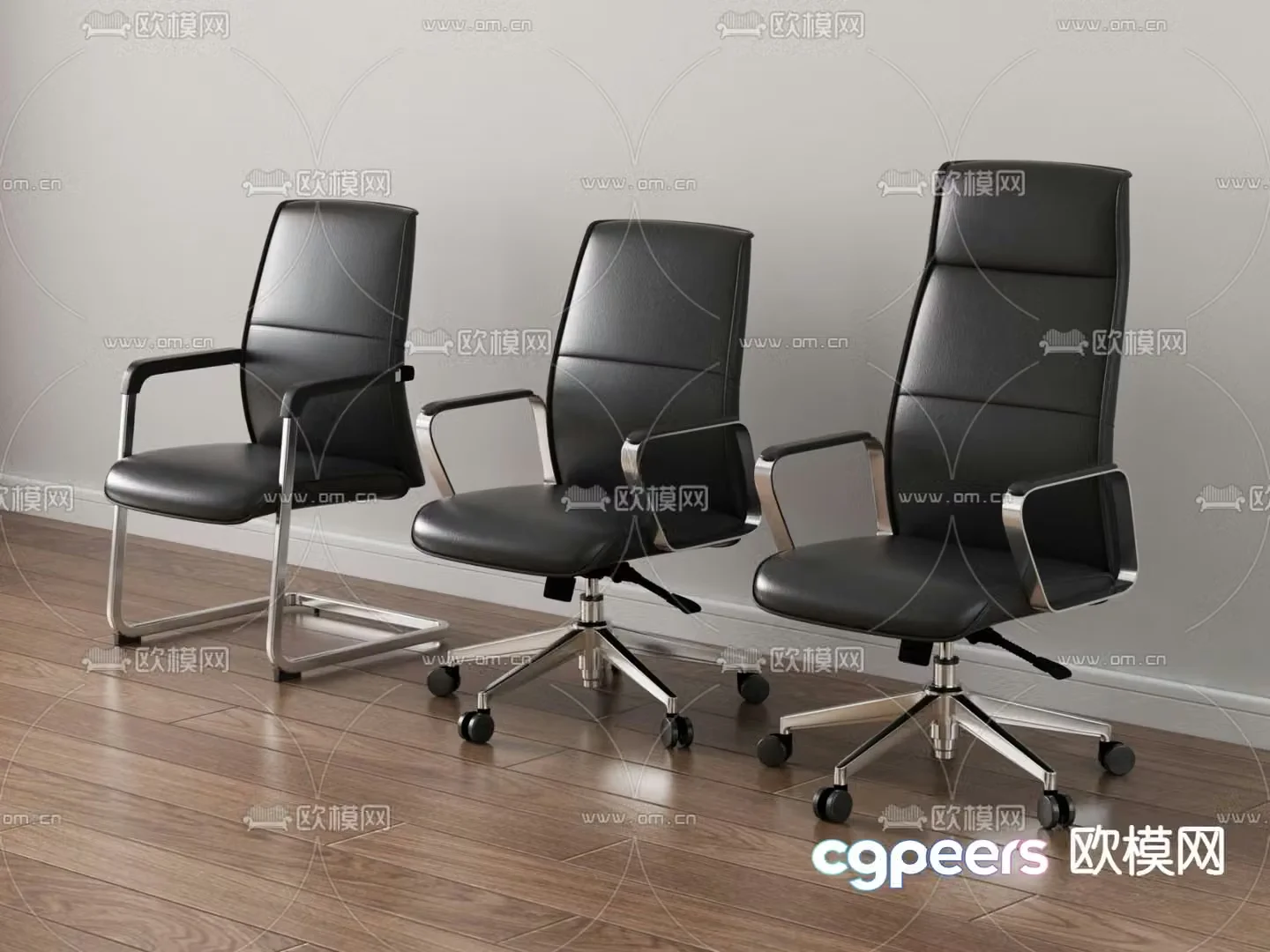 Office chair executive chair staff chair conference chair office chair 3D model