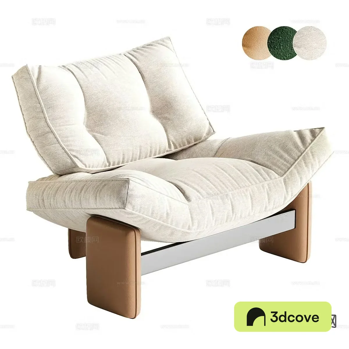 Minott Italian lounge chair