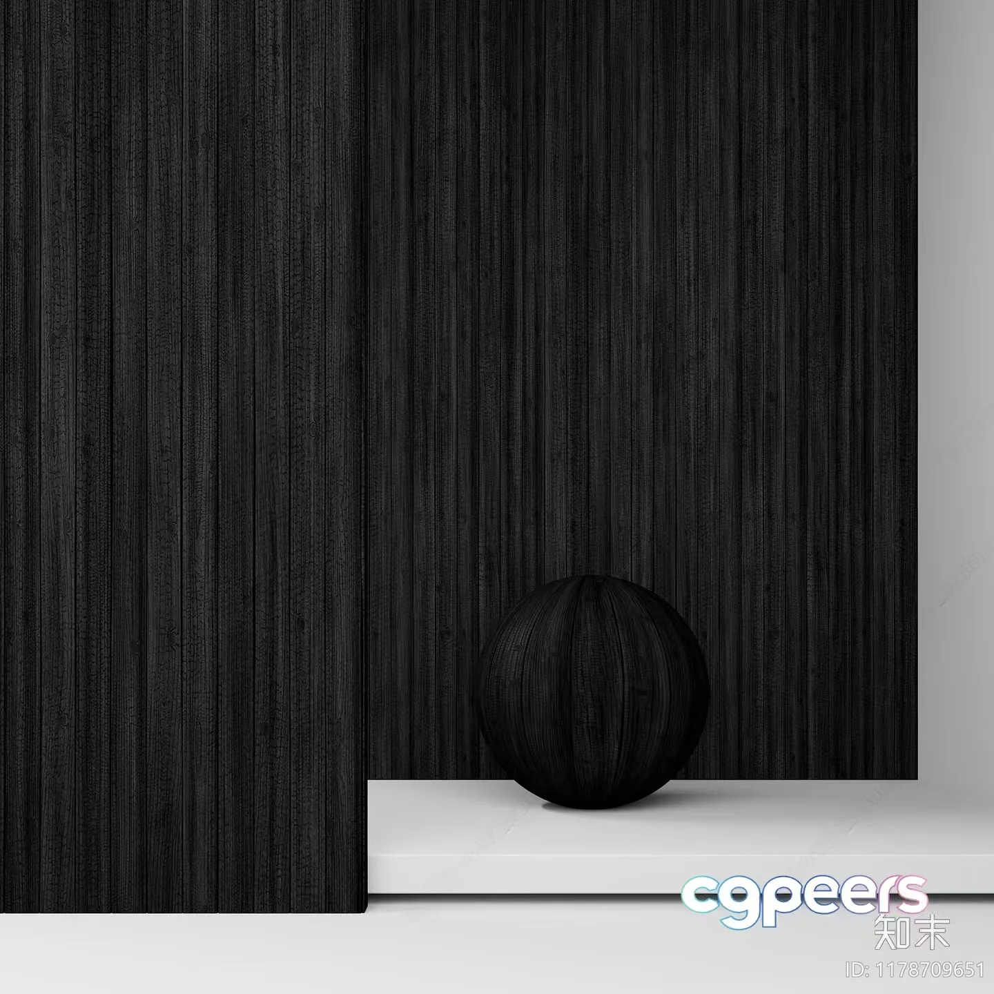 Modern Wooden Paneling 3D Model – 14814 – CORONA Render