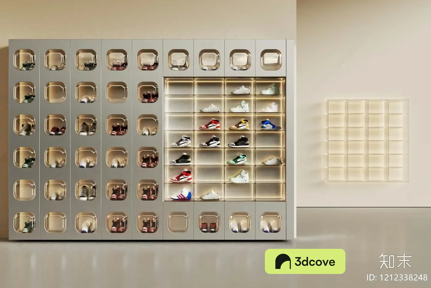 Modern Shoe Storage Unit