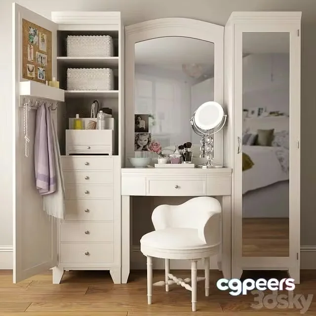 3ds Max Free – Dressing table Dressing table_02