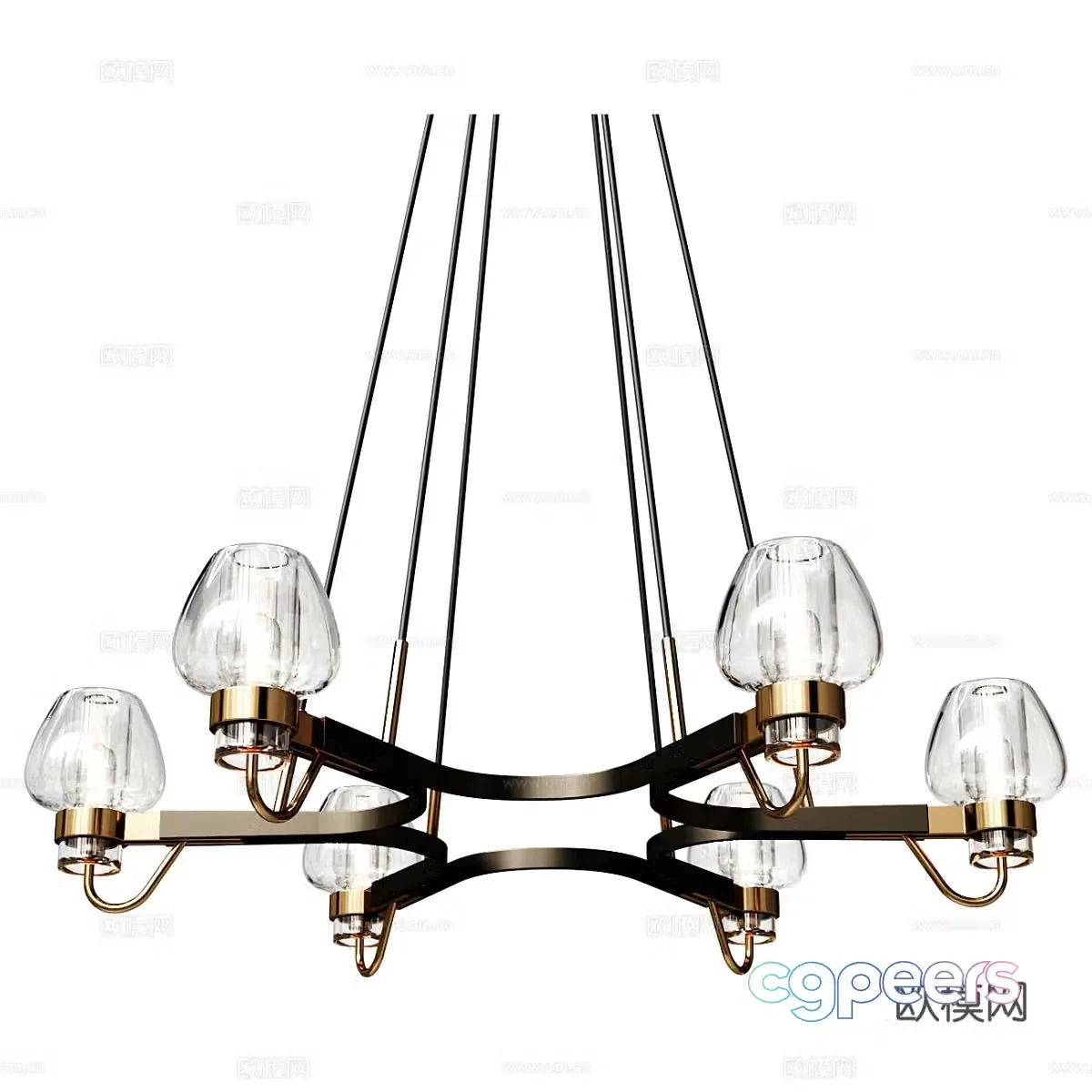 Chandelier 3d model