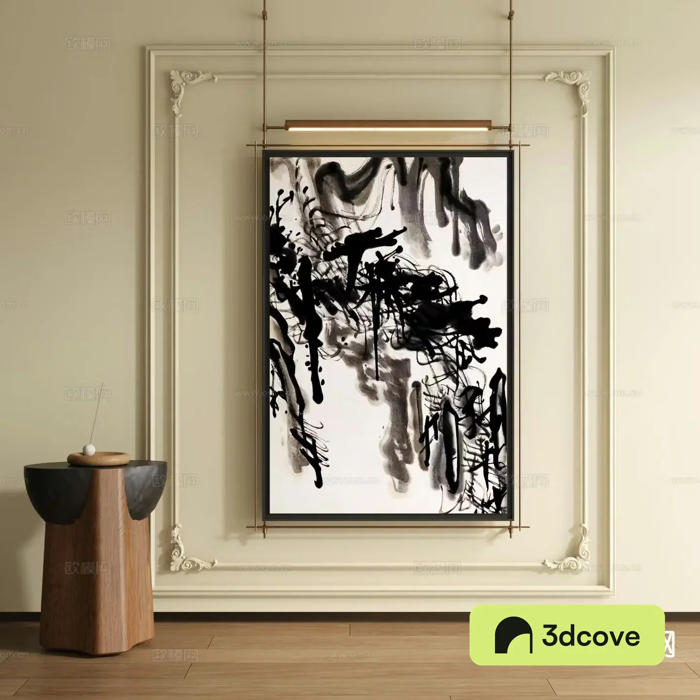 Medieval style art painting decorative painting