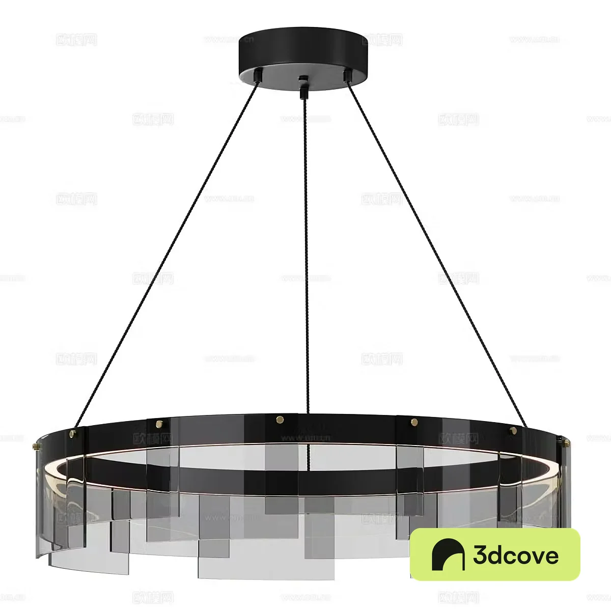 Modern Italian decorative chandelier
