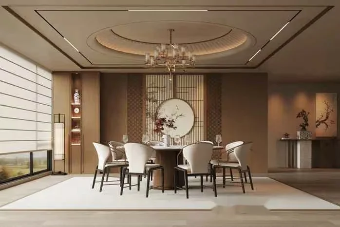 Modern Dining Room 3D Model – 2587 – VRAY Render