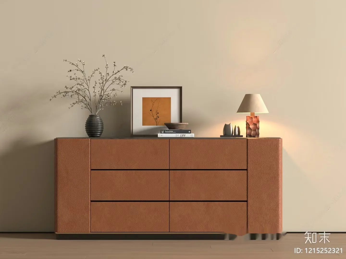 Modern Sideboard Dresser 3D Model – 23378 – VRAY Render