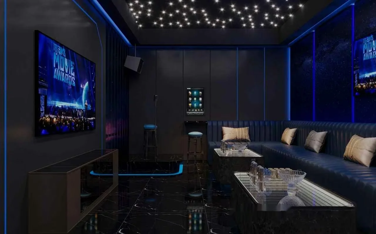 Modern Entertainment Room 3D Model – 6967 – CORONA Render