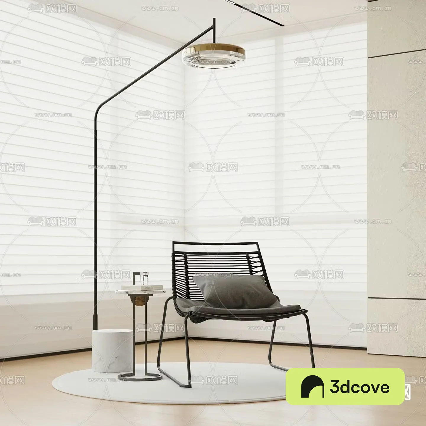 Modern chair leisure chair rope chair